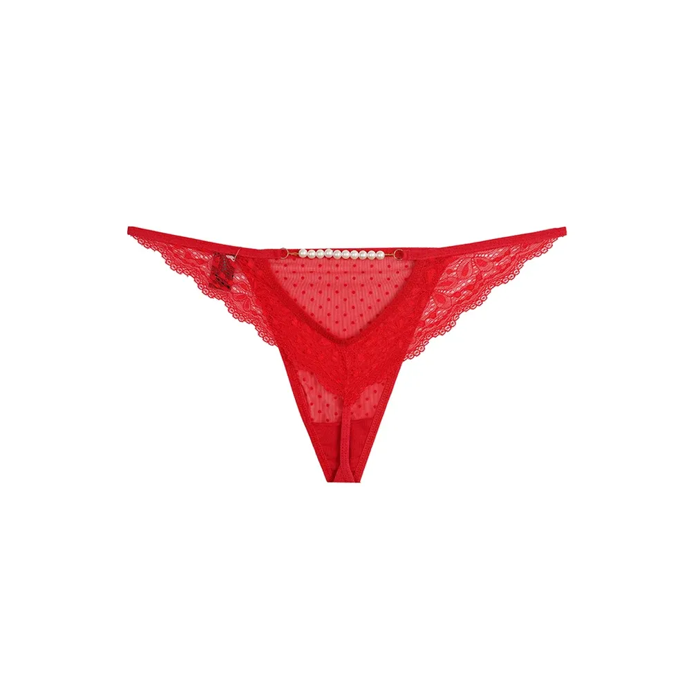 شورت لامبادا زنانه تور و دانتل مرواریدی free size