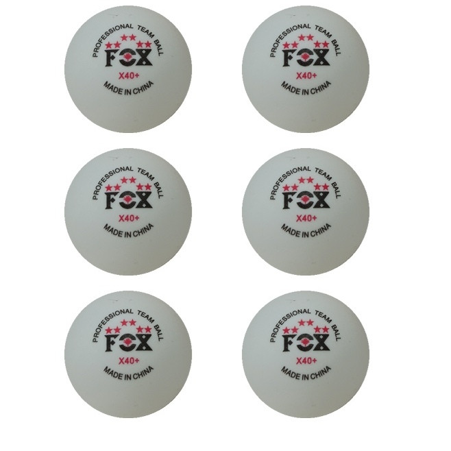 توپ پینگ پنگ فاکس مدل شش ستاره بسته 6 عددی