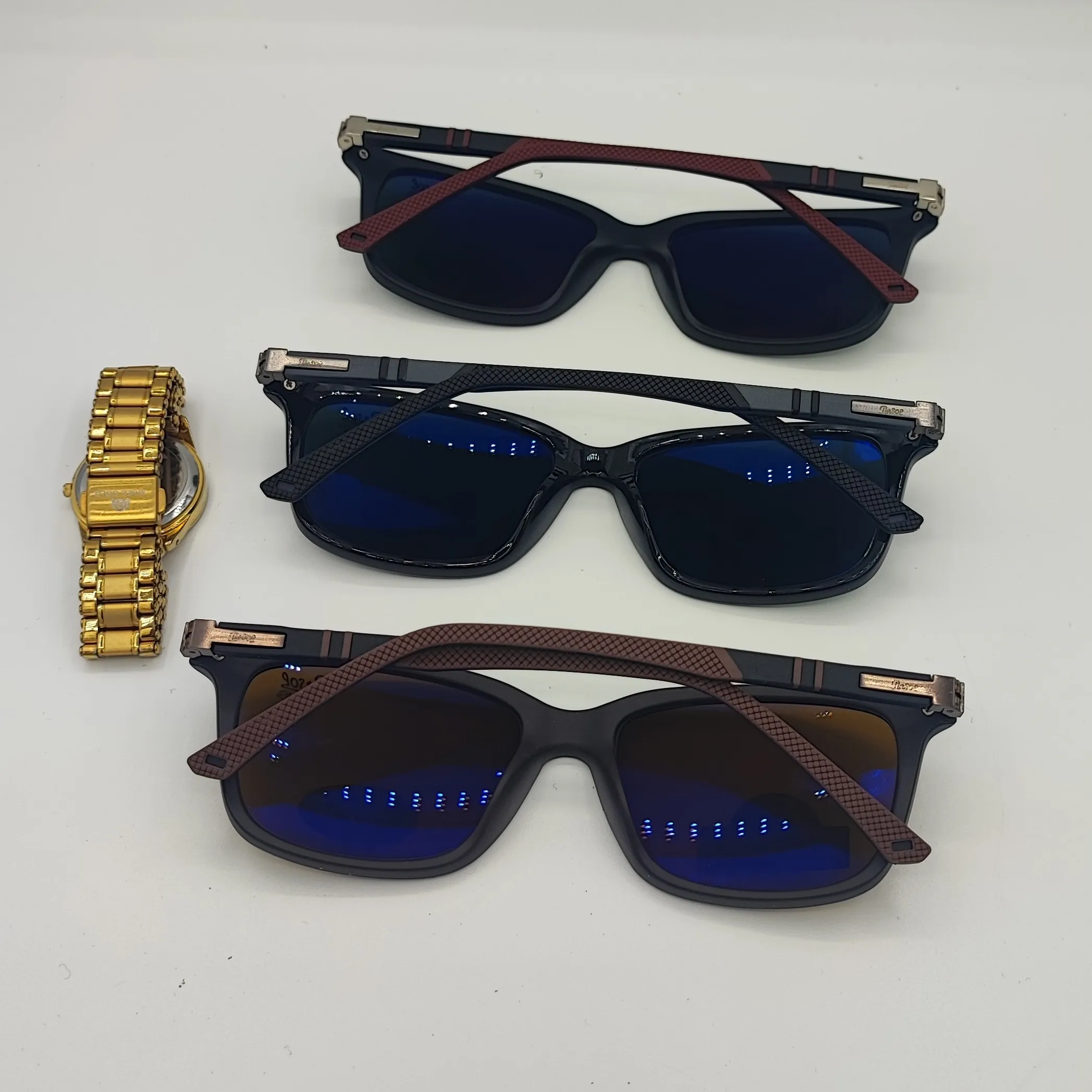 عینک آفتابی پرسول کد 8081 شیشه سنگ persol مناسب آقایان و بانوان