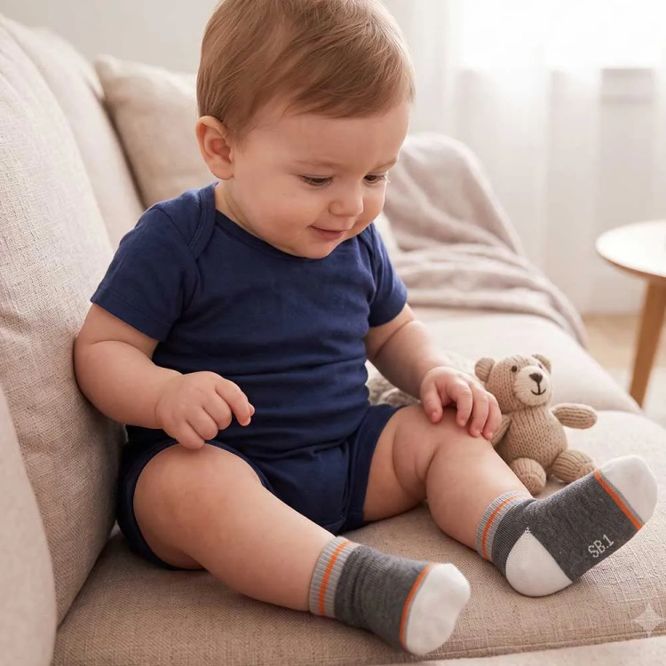 جوراب پسرانه پنبهای ایرانی