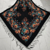روسری ترکمنی پشمی اصل پاولوا پوزاد مدل مریم قواره 148x148