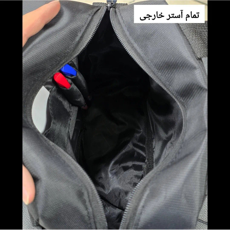 کیف ظرف غذا دستی و دوشی پارچه ای کد 2216