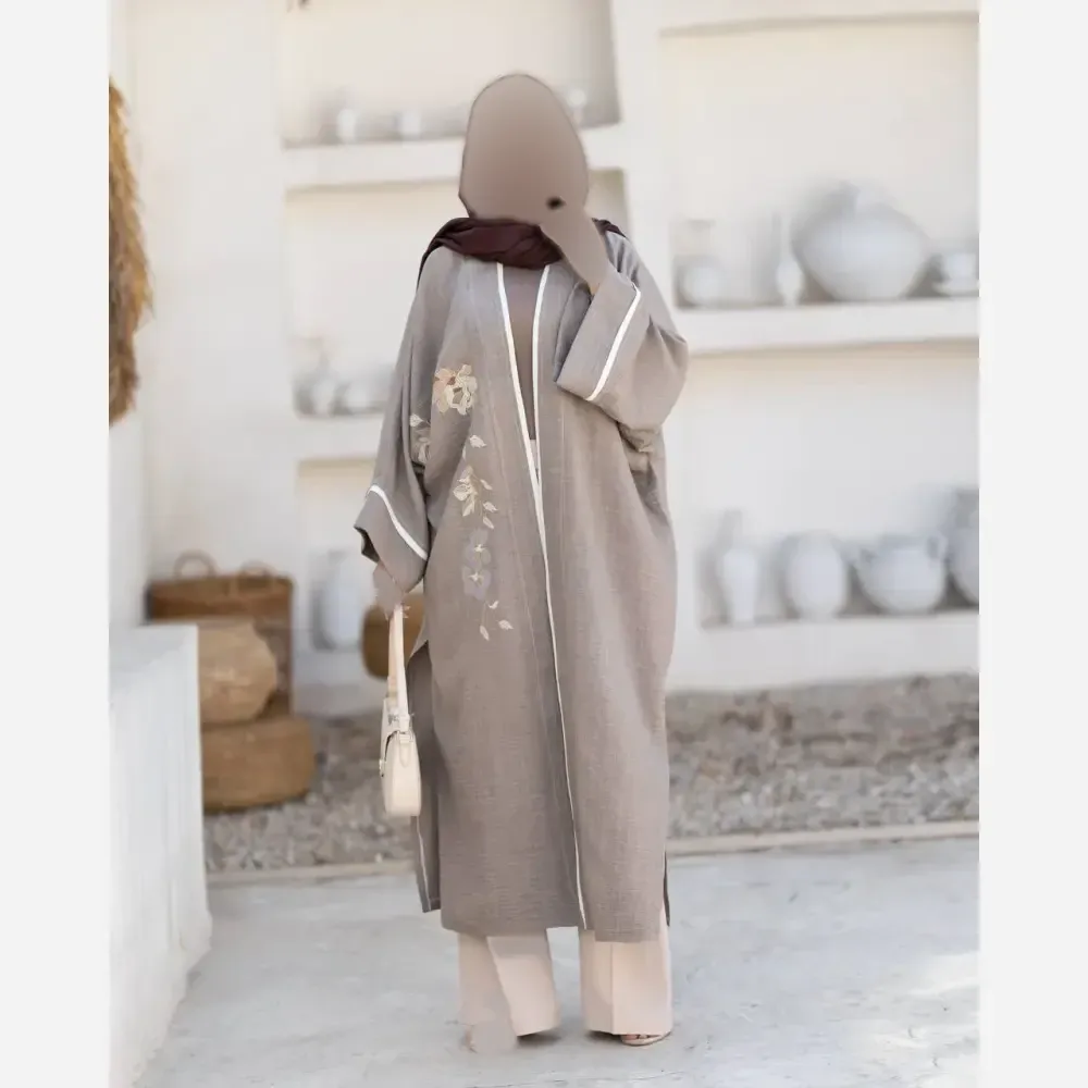 مانتو عبایی بهار گل