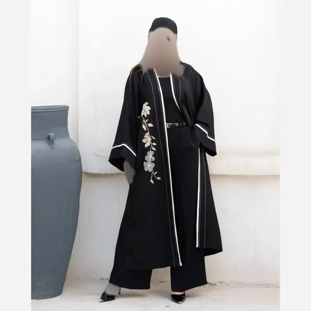 مانتو عبایی بهار گل