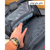 کوله پشتی اسپرت پارچه دیبا خارجی سه خانه لپ تاپ دار
