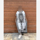 پانچ هندی زنانه جنس سیلک هندی فری سایز تا 52 قد 135