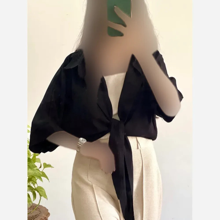 شومیز نخی گره ای خنک و تابستانه (2)