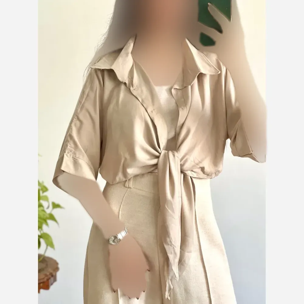 شومیز نخی گره ای خنک و تابستانه (2)