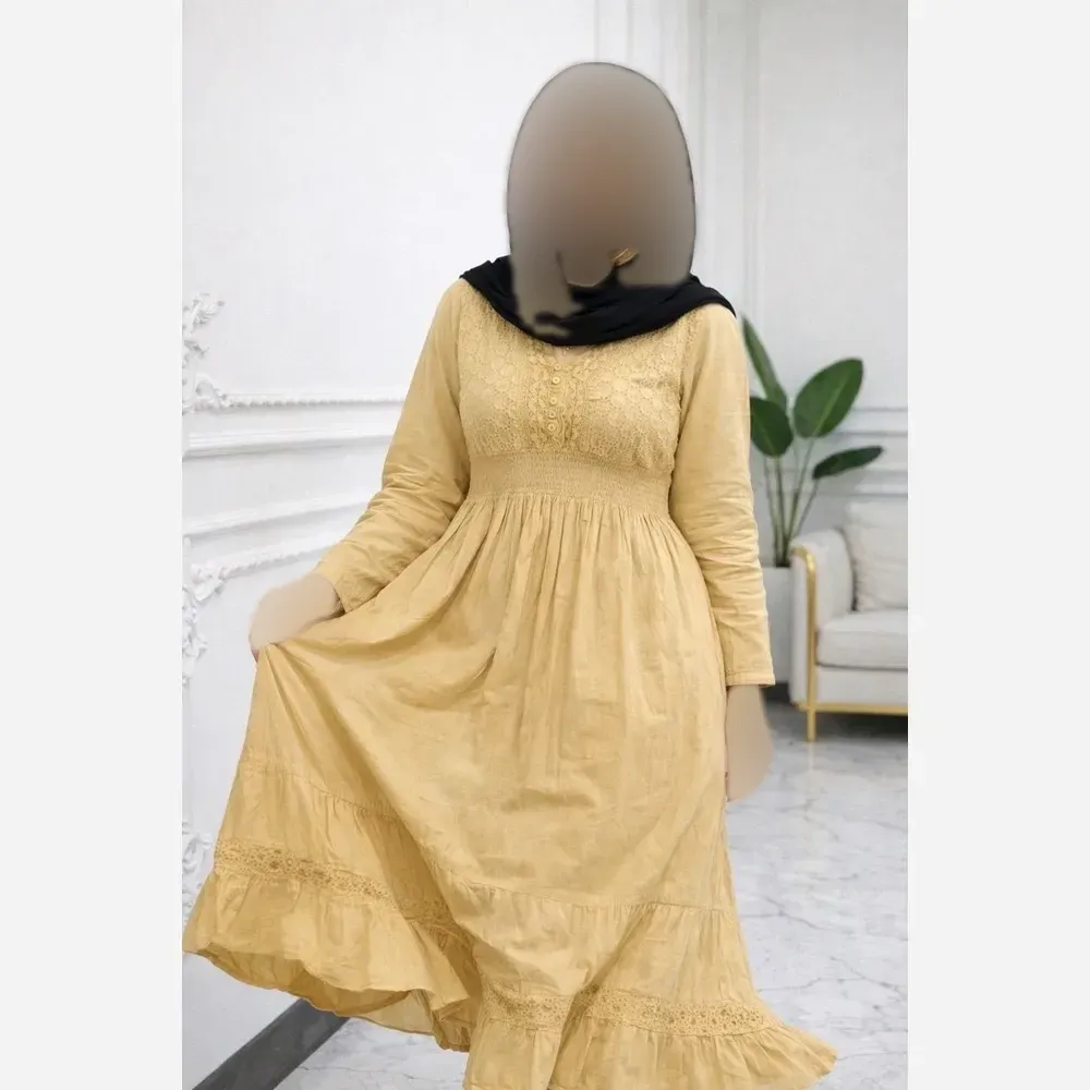 ماکسی ساحلی سنتی هندی خنک و تابستانه فری سایز 38 تا 50