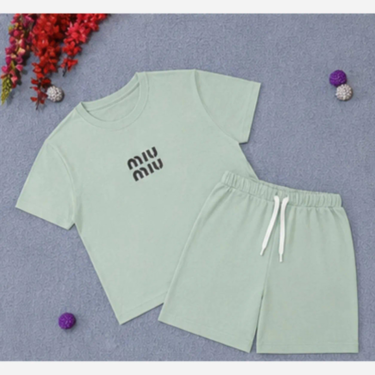 ست کراپ شورت سوپر نخ پنبه mumu