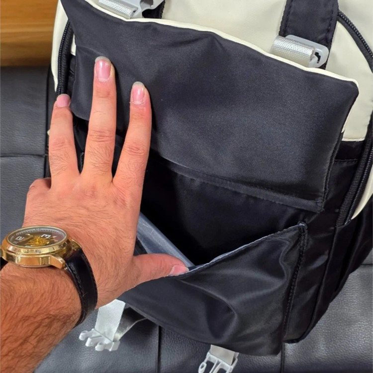 کوله پشتی مدرسه ضد آب رنگی مناسب دبستان و راهنمایی