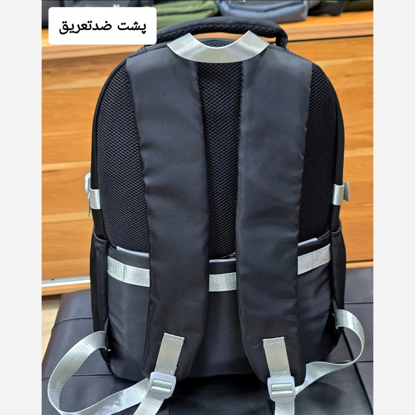 کوله پشتی اسپرت جادار ضد آب پارچه ریپس خارجی