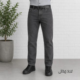 شلوار جین مردانه راسته پنبه کش سایز 40 تا 58 رنگی