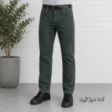 شلوار جین مردانه راسته پنبه کش سایز 40 تا 58 رنگی