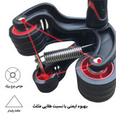 رولر تناسب اندام سه چرخ فنردار DB-704 سایز S
