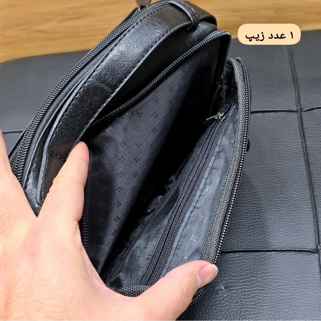 کیف دستی مردانه شوزبگ چرم سوگو خارجی ضد خش (2)