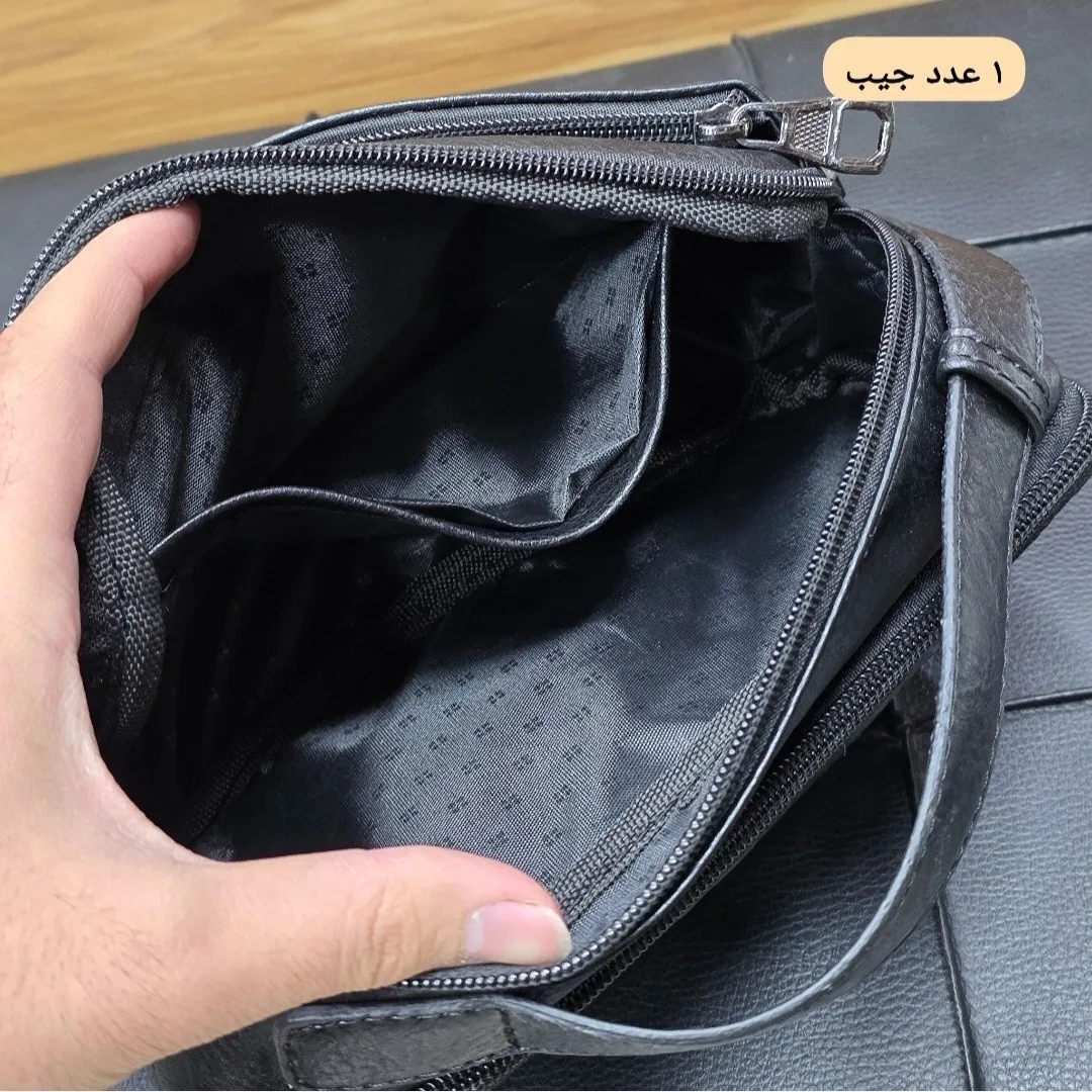 کیف دستی مردانه شوزبگ چرم سوگو خارجی ضد خش