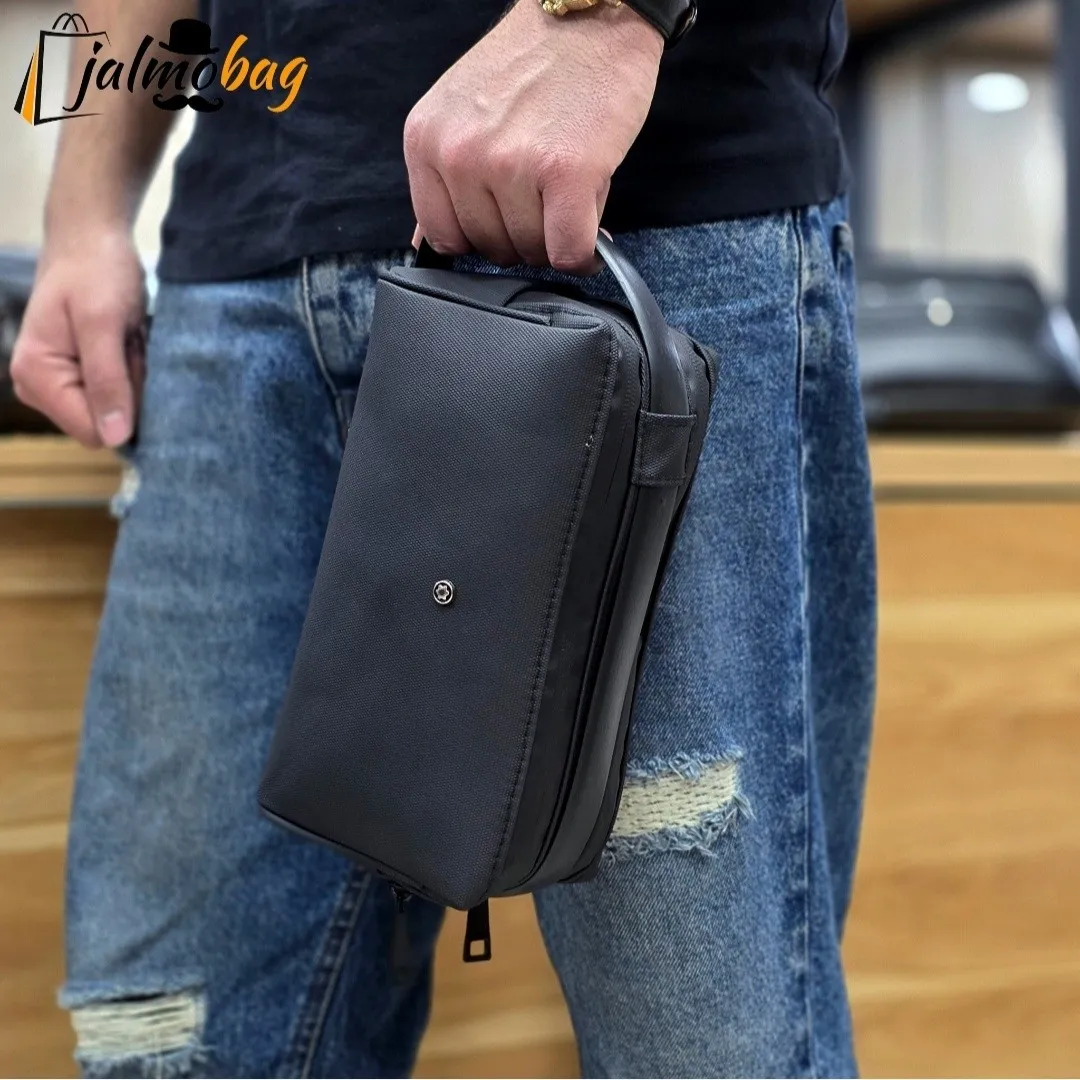 کیف دستی مردانه ضد آب سیلیکونی دو خانه (2)