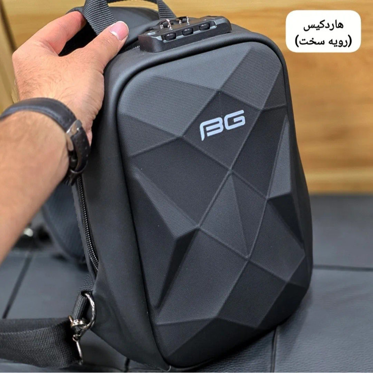 بادی بگ هاردکیس سه بعدی بنج ضد آب قفل دار چست بگ مردانه