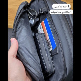 کیف دستی مردانه ضد آب گرین لاین جنس اسکین سیلیکون خارجی سه خانه