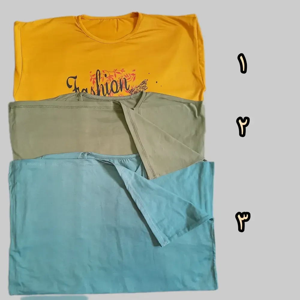 تیشرت زنانه فری سایز جنس ویسکوز وارداتی