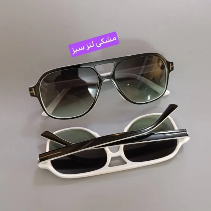 عینک آفتابی تام فورد مدل خلبانی با فریم استات و لنز UV400 یونیسکس