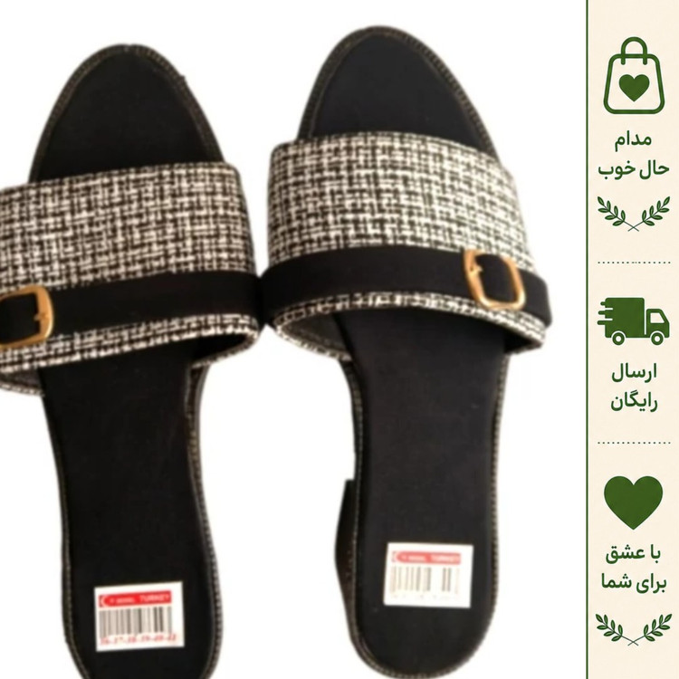 صندل زنانه مدل حدیثه پاشنه 5 سانتیمتری مناسب استفاده روزمره و مجلسی