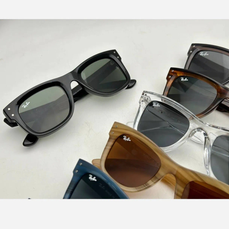 عینک آفتابی ری بن مدل ویفرر ریورس Ray-Ban RBR0502S با فریم کائوچویی و محافظت UV400