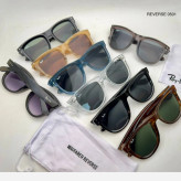 عینک آفتابی ری بن مدل ویفرر ریورس Ray-Ban RBR0502S با فریم کائوچویی و محافظت UV400