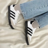 ونس زنانه مدل سامبا 1092 چرم صنعتی اشبالت زیره پی وی سی پرفروش