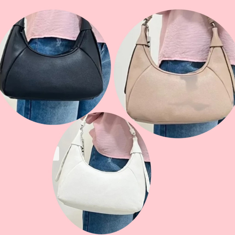 کیف دستی و دوشی زنانه مدل قایقی زارا کد 1416 جنس چرم مصنوعی