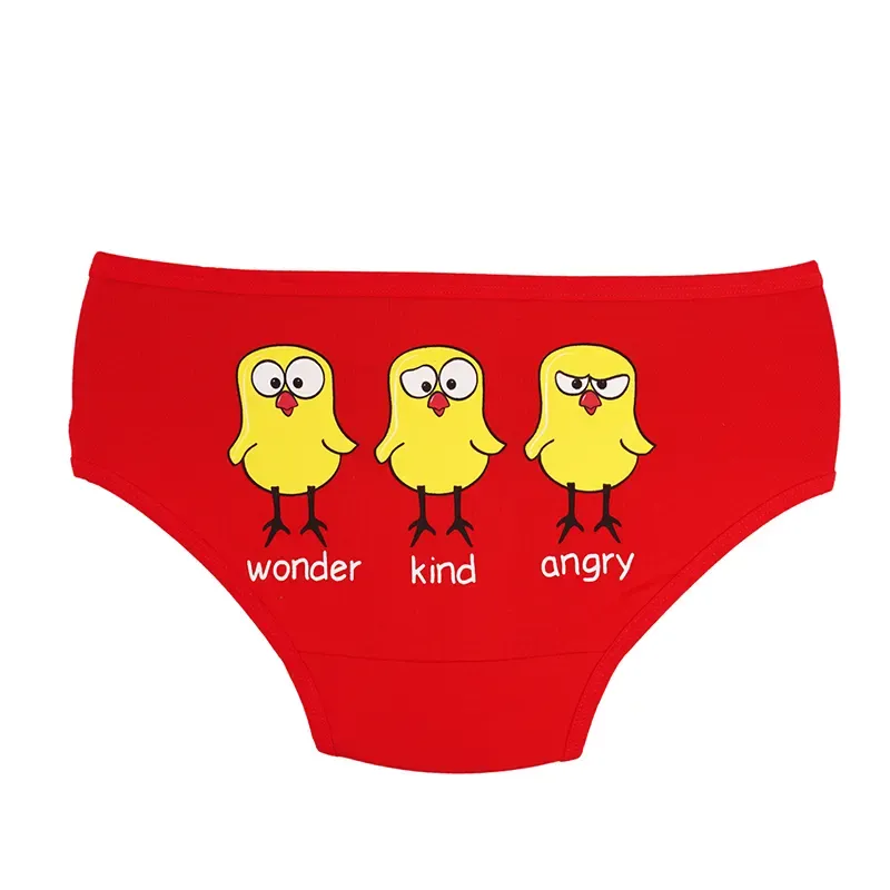 شورت اسلیپ زنانه نخی طرح جوجه برند بانوان سایز L