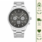 ساعت مچی مردانه استیل بلیزر صفحه مشکی طرح سه موتور رفرانس 3133