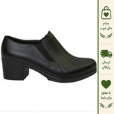 کفش طبی زنانه پاشنه دار 5 سانتی چرم مصنوعی مجلسی و اداری سایز 37 تا 40