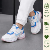 کفش کتانی زنانه نایک مدل V2K پاستیلی مناسب پیاده روی و باشگاه سایز 37 تا 40