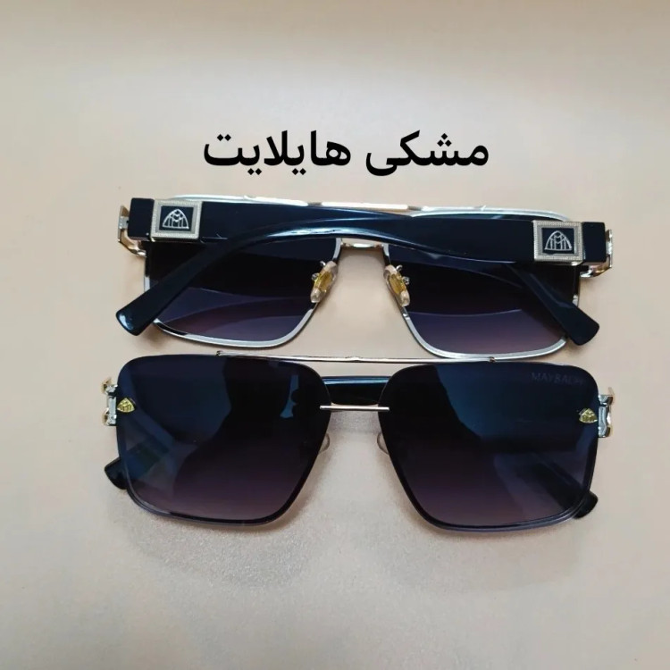 عینک مردانه میباخ آلمانی UV 400 لوکس ترکیب فلز و کائوچو مناسب صورت متوسط و بزرگ