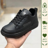 کفش ونس زنانه مدل مادیرا رنگ مشکی با رویه چرم صنعتی و زیره پیو