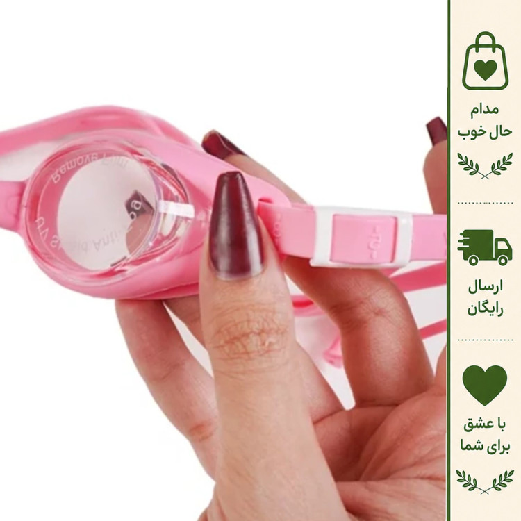 عینک شنا مردانه و زنانه اسپیدو Speedo دید 180 درجه ژله ای با گوشگیر سیلیکونی