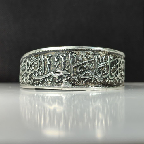 خرید دستبند لبیک یا صاحب الزمان آلیاژی حکاکی؛ نمادی از ارادت ماندگار کد 3917