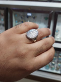 خرید انگشتر نقره عقیق نباتی با حکاکی "امیری حسین و نعم الامیر"؛ نشان افتخار عاشقی کد 2060
