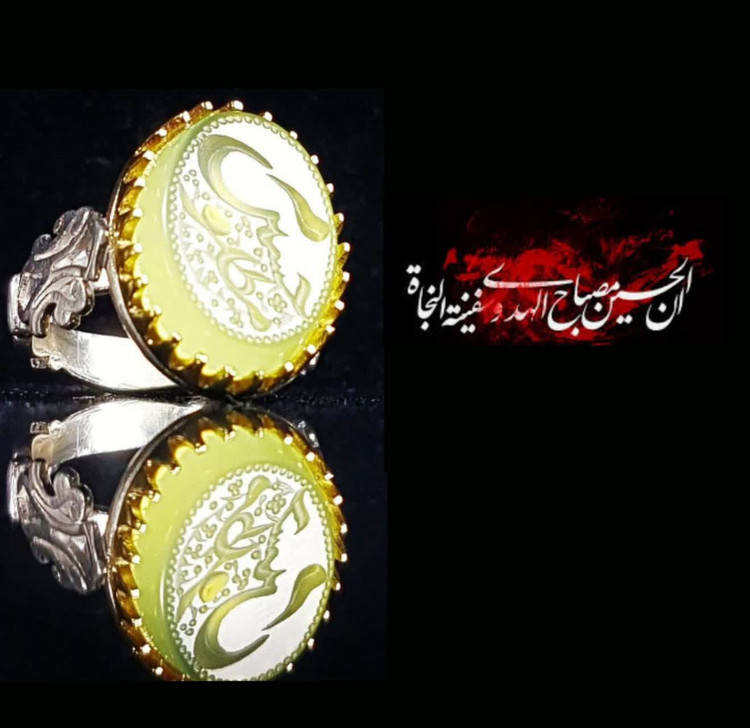 انگشتر عقیق سبز مردانه "منشور آرامش" – نگین بهشتی، نماد آرامش و برکت کد 4236