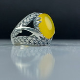 انگشتر شرف الشمس مردانه "ذوالفقار شمس" – حرز اعظم بر رکاب ذوالفقار علی (ع) کد 1834