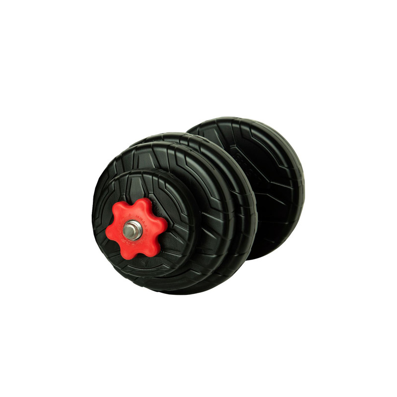 دمبل گرد قابل تنظیم وزن 6 کیلوگرم رادیس فیت مدل DVP-6Mix one handle