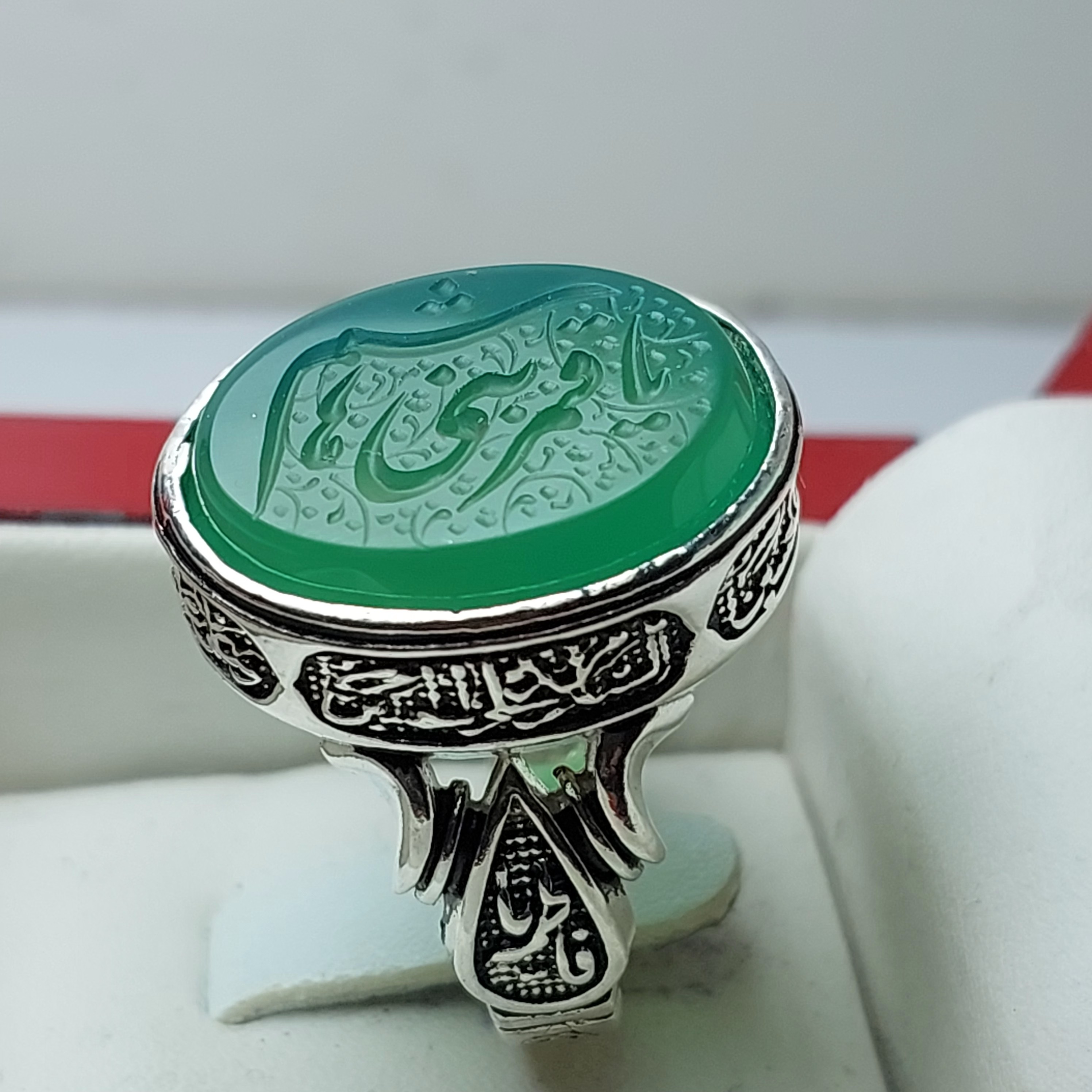 انگشتر نقره یا قمربنی هاشم