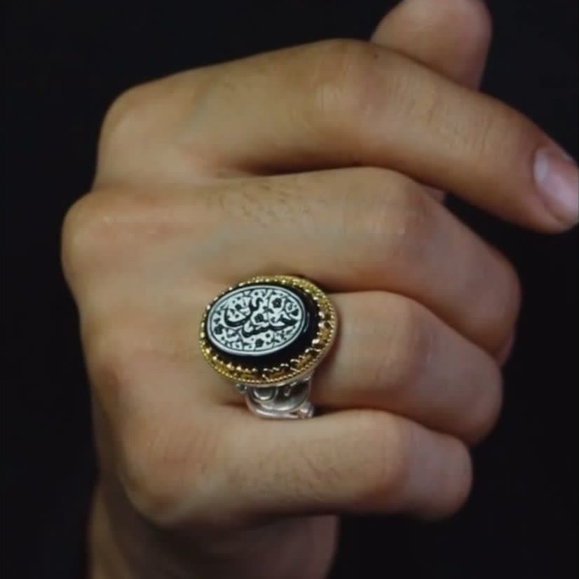 عقیق مشکی درجه یک