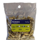 سر سیم خودرو نیاسا مدل T-4/8 بسته 200 عددی
