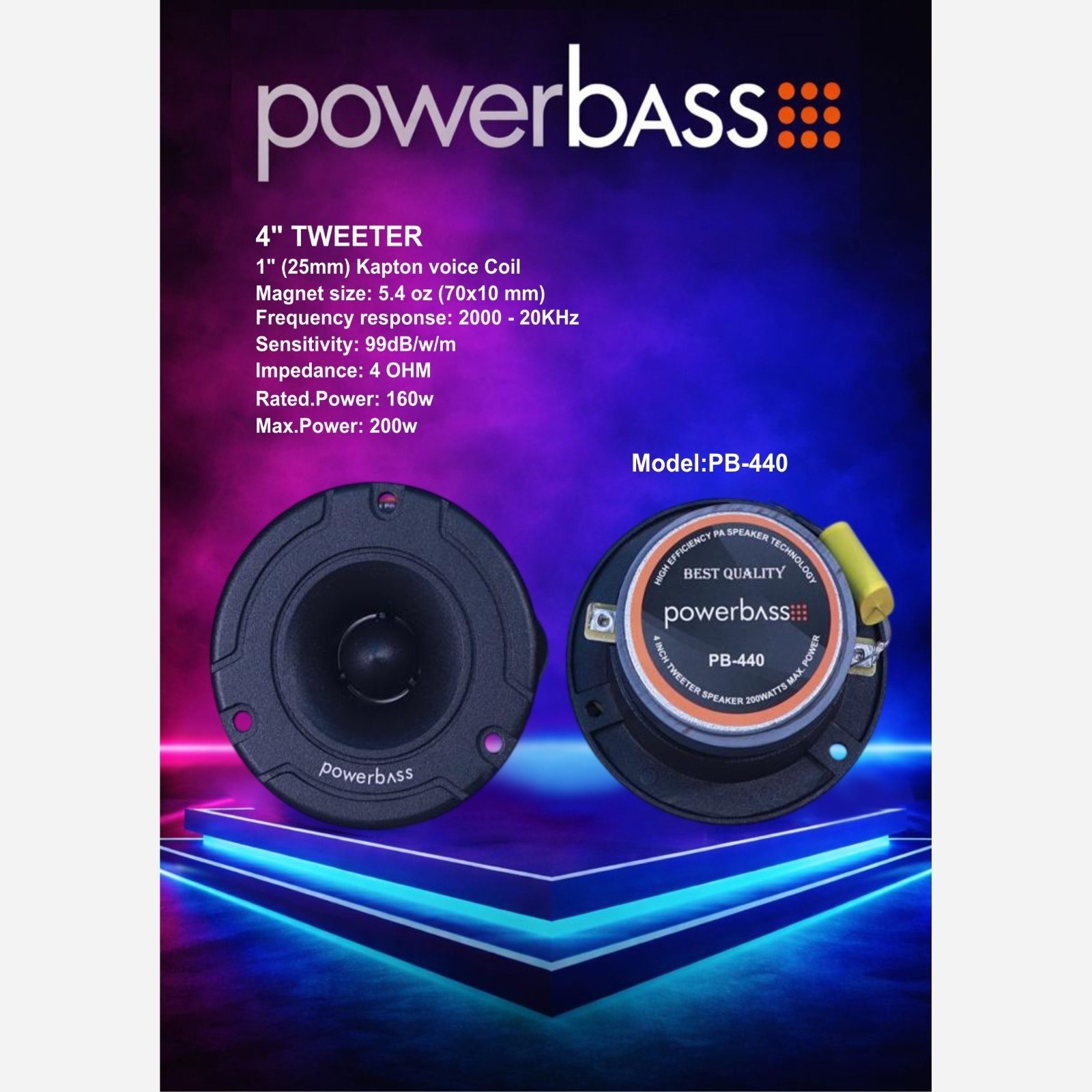 سوپر تیوتر خودرو پاوربیس مدل PB-440 بسته دو عددی