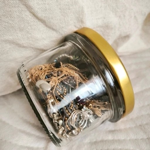 پک هدیه شیشه اکسسوری 10 عددی ساعت دار پینترستی رویایی با متریال وارداتی فانتزی کیوت کادو هدیه تولد با اشانتیون رایگان