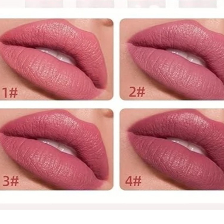 رژ گونه 4 طبقه صورتی لاو کیک مات فانتزی گوگولی پینترستی کیفی کوچک مینی مسافرتی رژلب مینی کیوت رژ و رژگونه طبقاتی