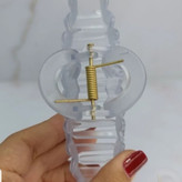 کیلیپس گل یخی کره ای اورجینال ترند فانتزی کیوت پینترستی جمع کننده موها استایل خاص و شیک دخترانه گیره مو کش مو